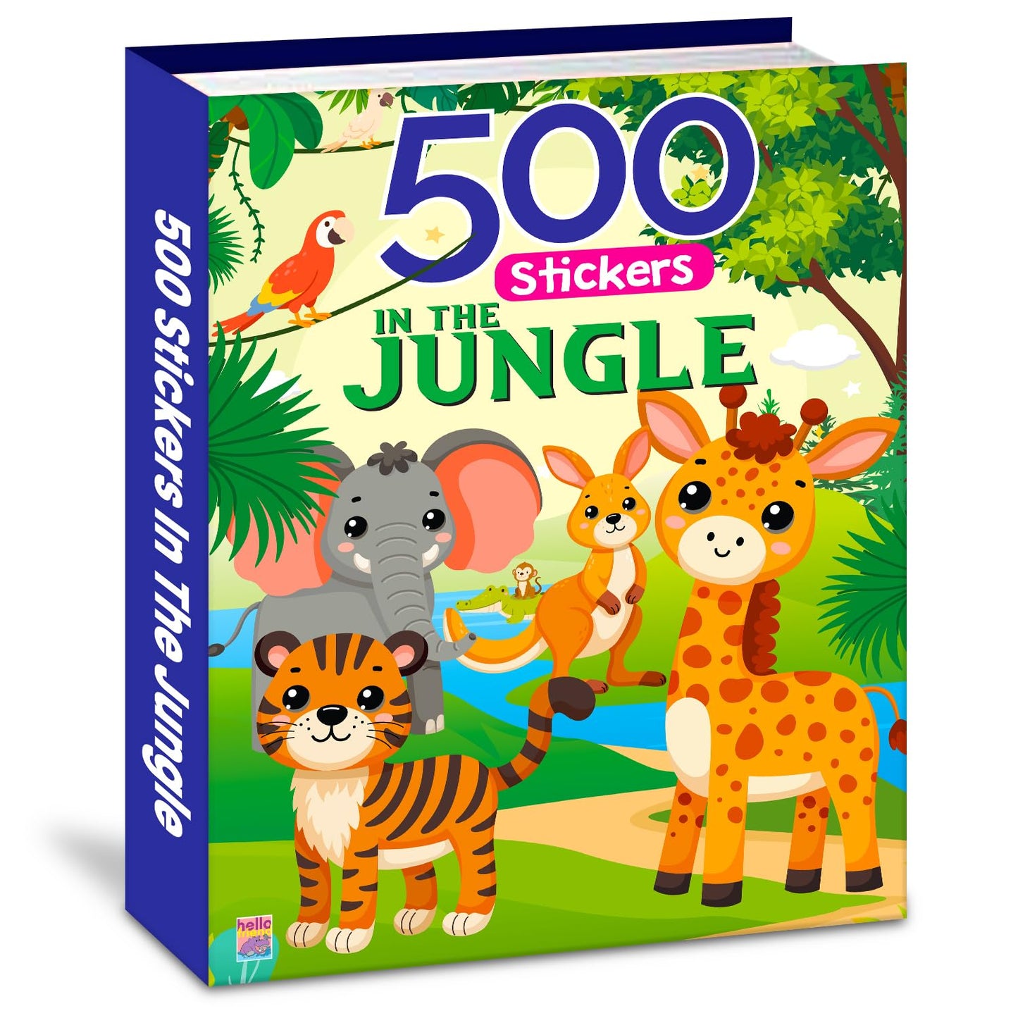 500 Jungle Sticker Book