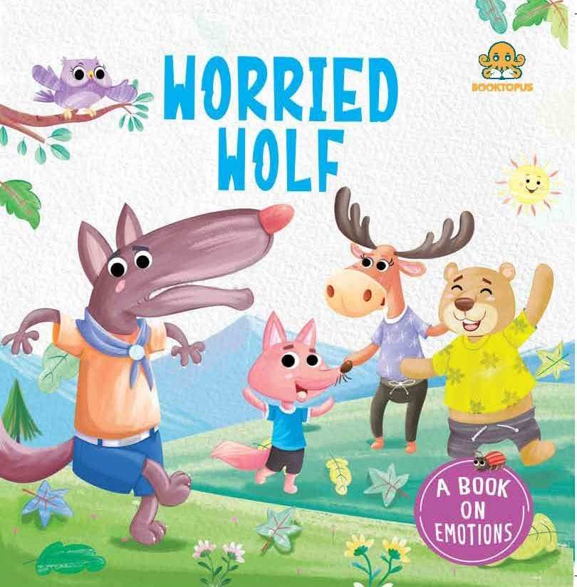 The Worried Wolfâ Emotion Board Book