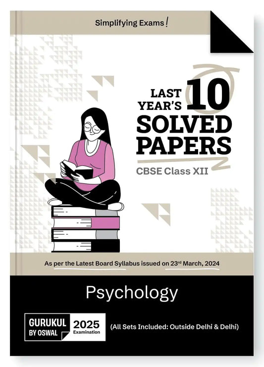 Opp Cbse Last 10 Yrs Solved Psychology Bk 12 (2025)