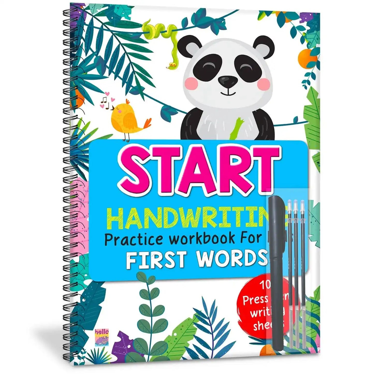Start Handwriting Practise Workbook Book For Kids - First Word