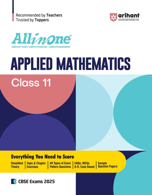Arihant Aio Applied Maths Bk 11 [2025]