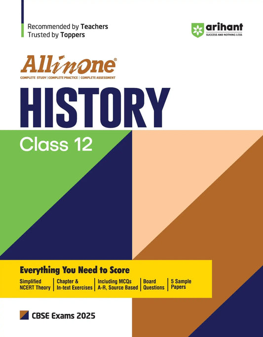 Arihant Aio History Bk 12 [2025]