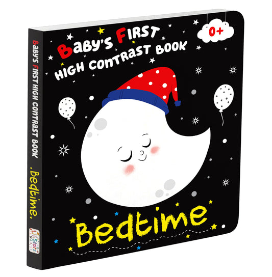 Contrast Playtime: Timeless Bedtime High Contrast Black & White Board Book for Infants - Begin a Lifetime of Learning