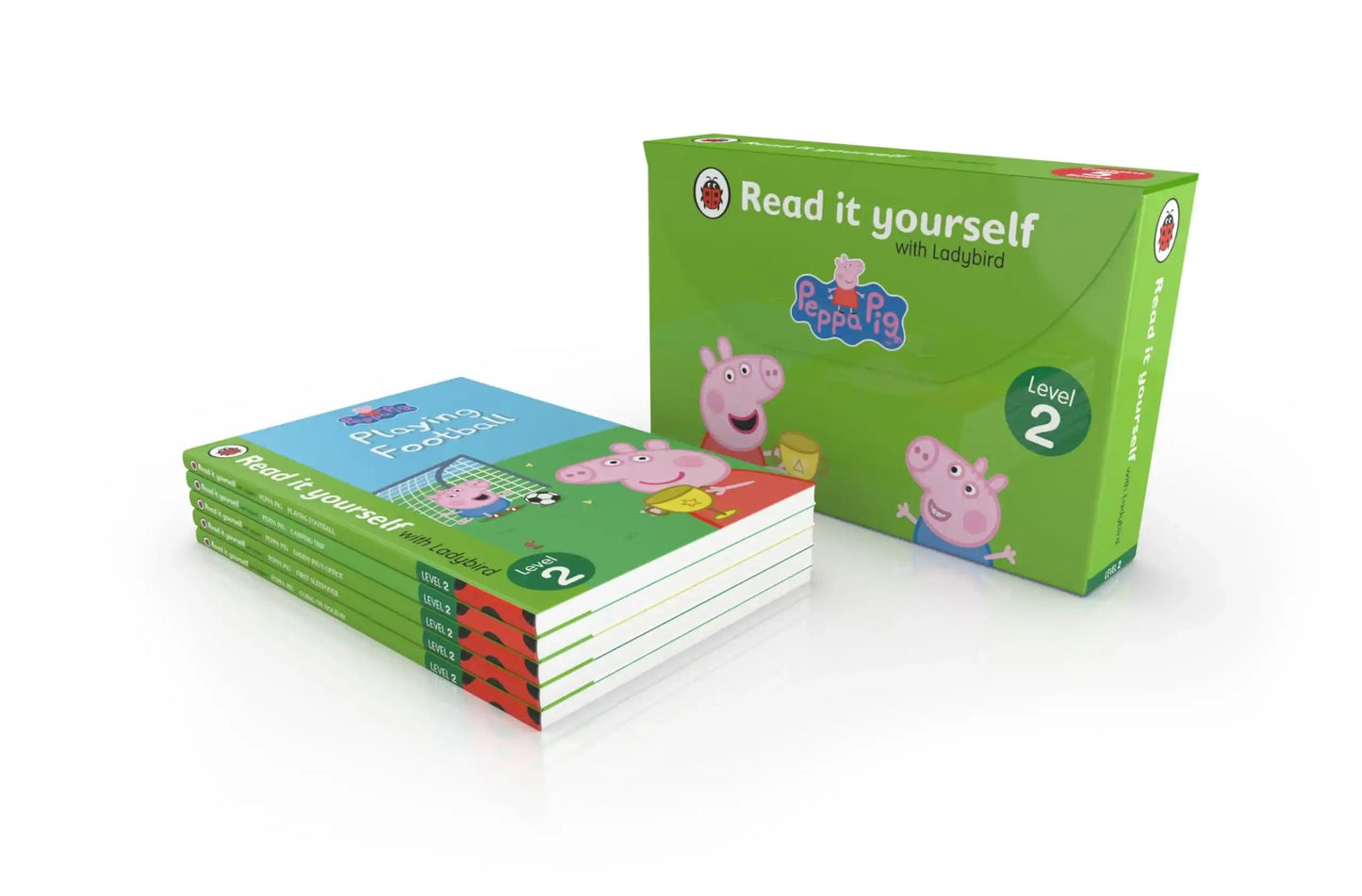 Peppa Pig Riy Tuck Box (Level 2): 5 Peppa Riy Books In Tuckbox