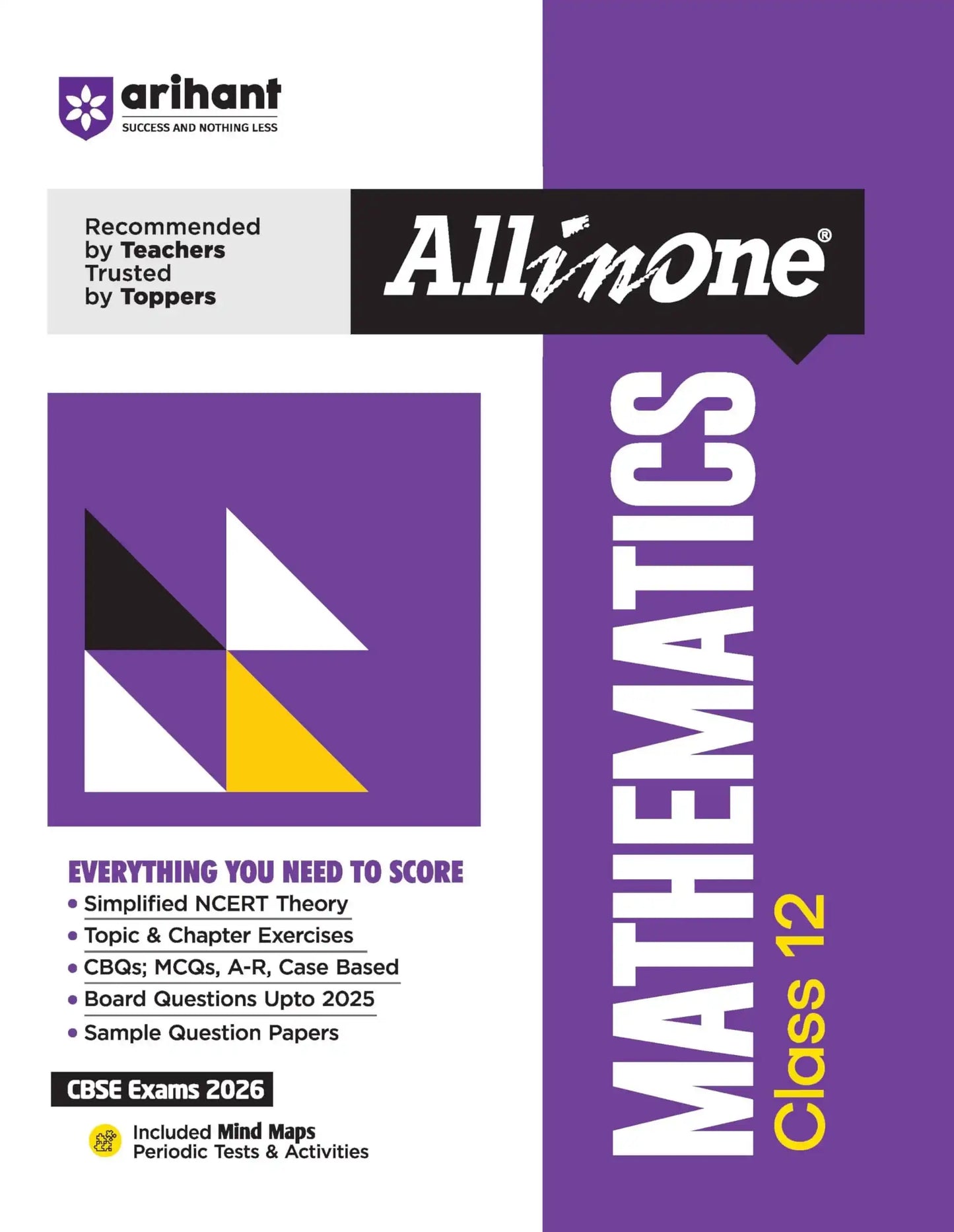 Arihant Aio Maths Bk 12 [2026]