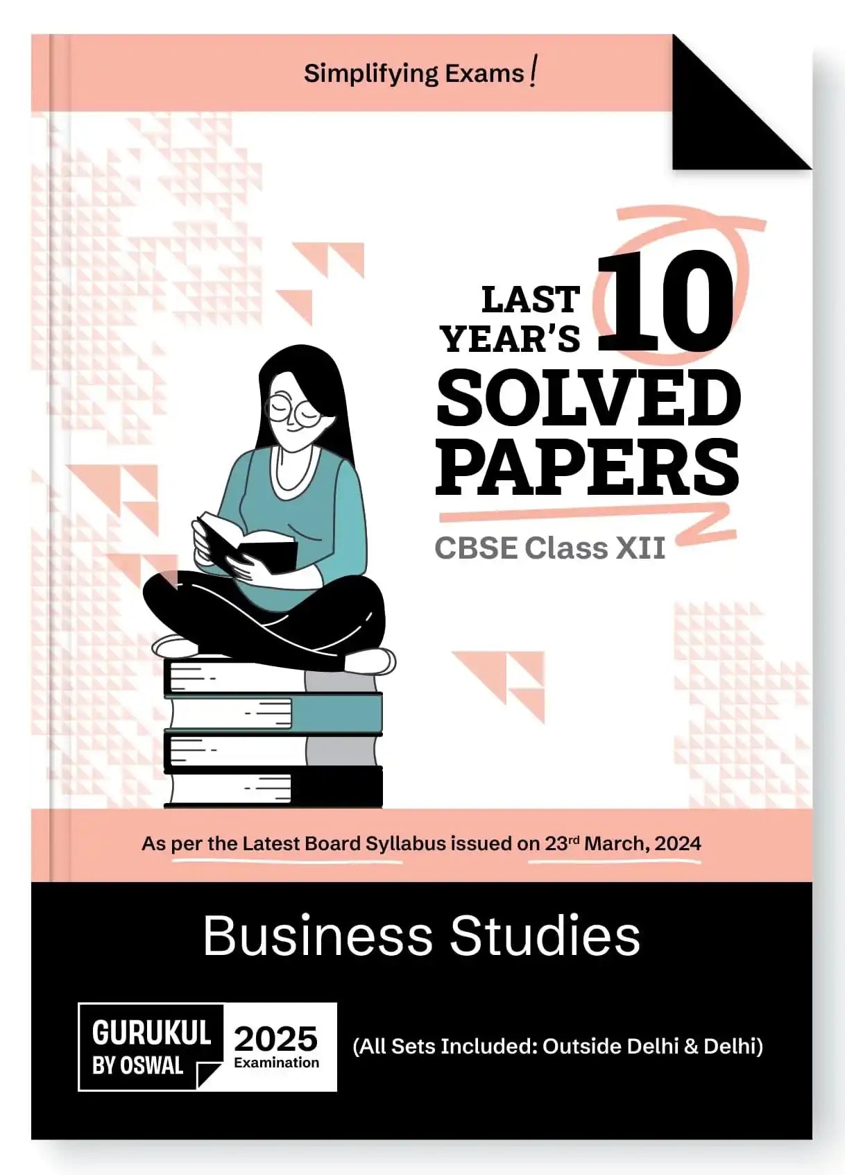 Opp Cbse Last 10 Yrs Solved B.Studies Bk 12 (2025)