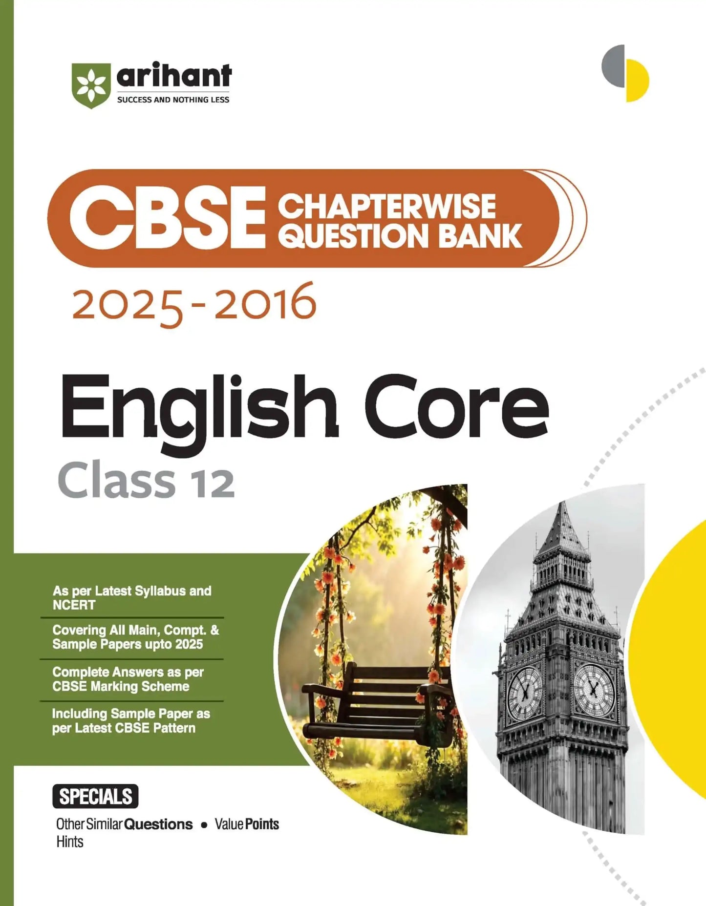 Arihant Chapter English Core Solve 12