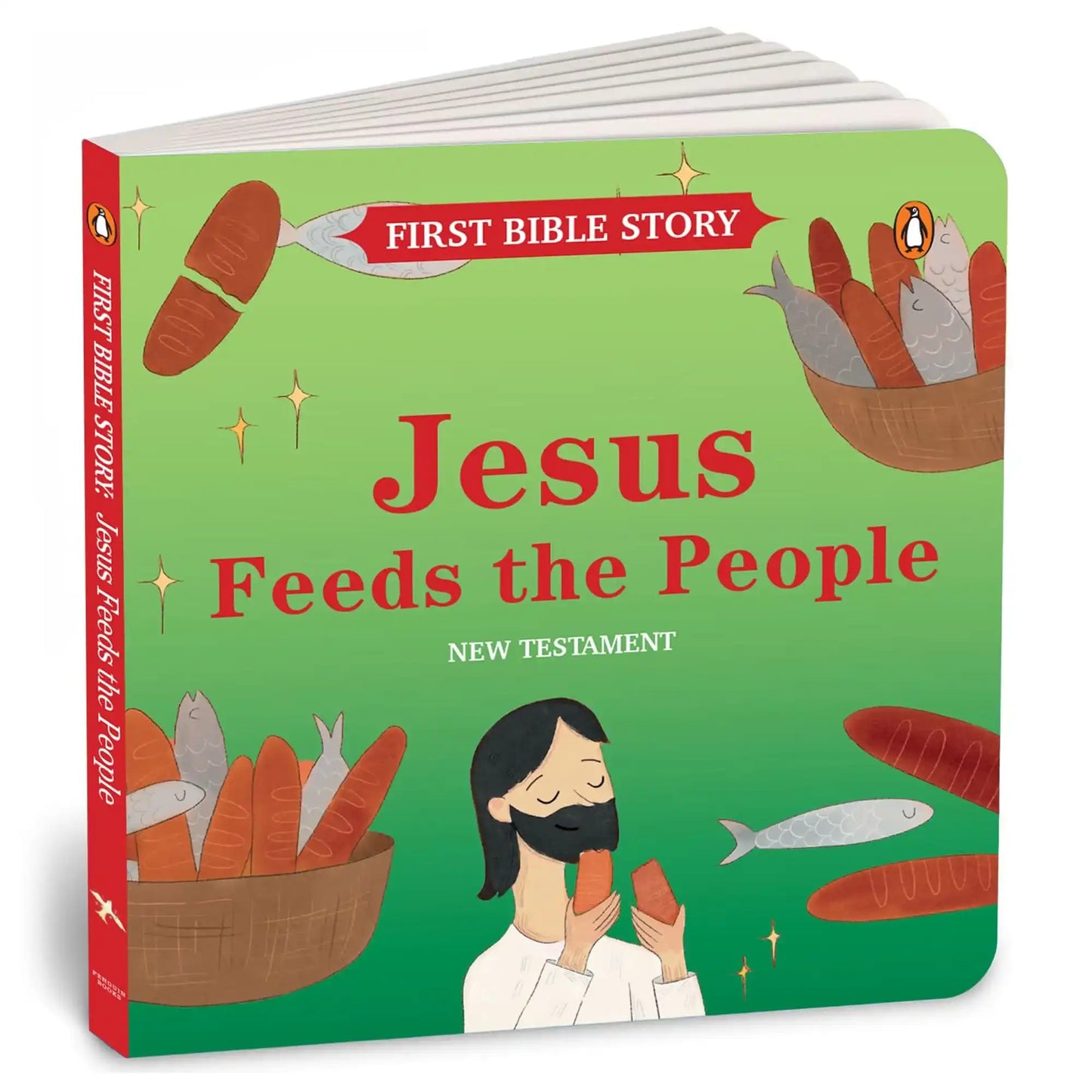 First Bible Story: Jesus Feeds The People (New Testament)