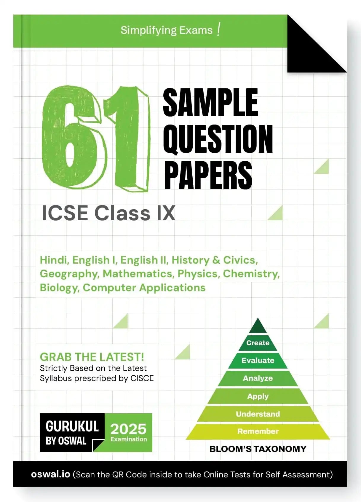 Opp Icse 61 Sqp Bk 9 (Combined) (2025)