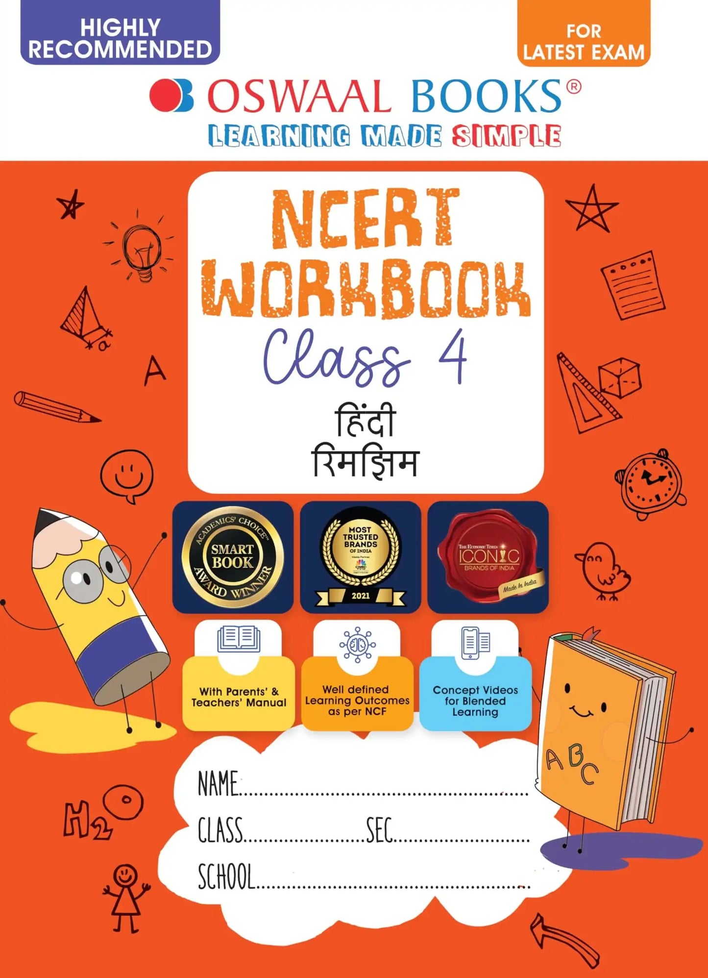 Oba Ncert Hindi W/B 4