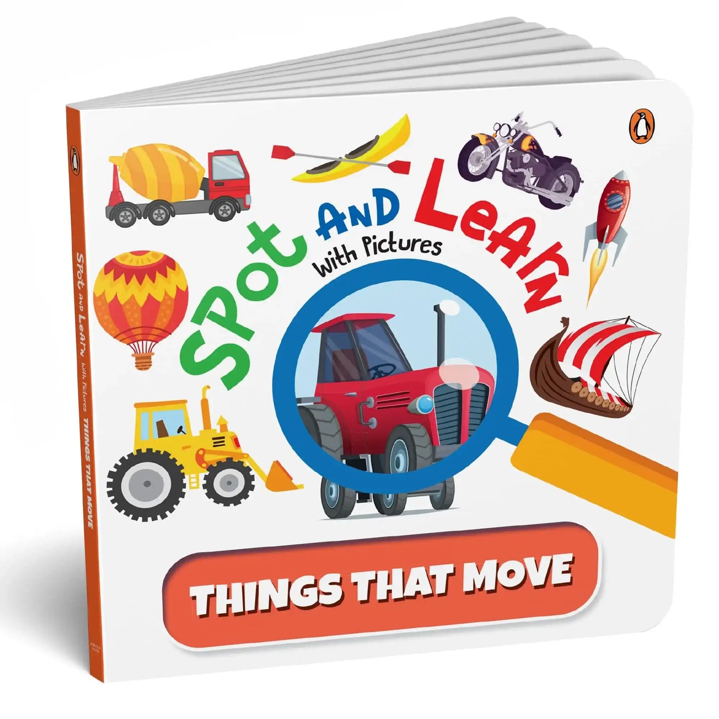 Spot And Learn With Pictures: Things That Move