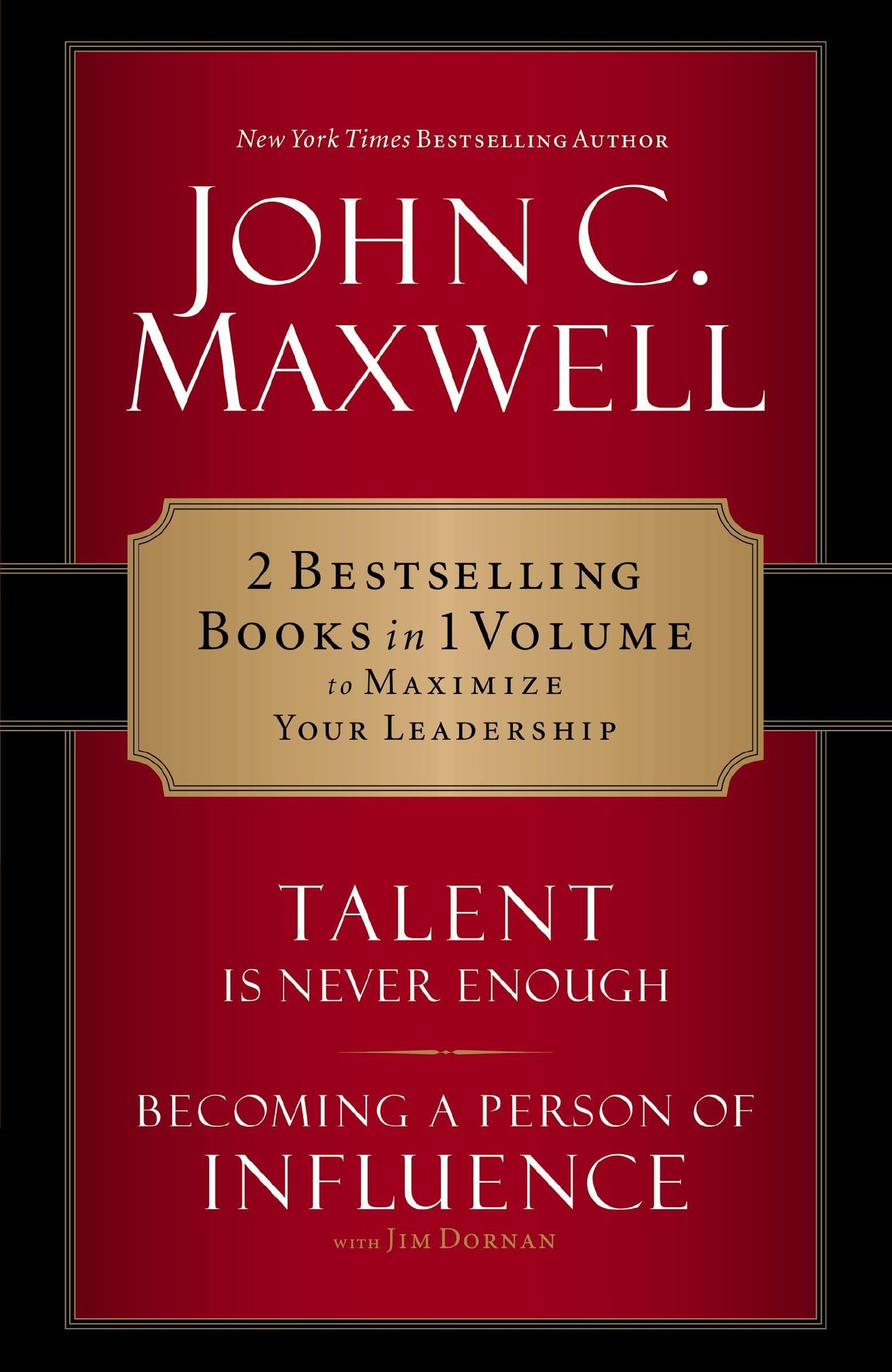 Becoming A Person Of Influence/ Talent Is Never Enough