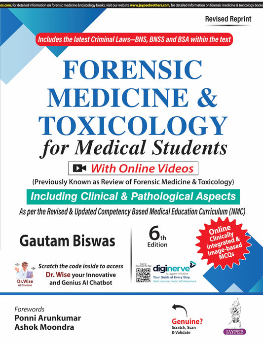 FORENSIC MEDICINE & TOXICOLOGY FOR MEDICAL STUDENTS: With Online Videos