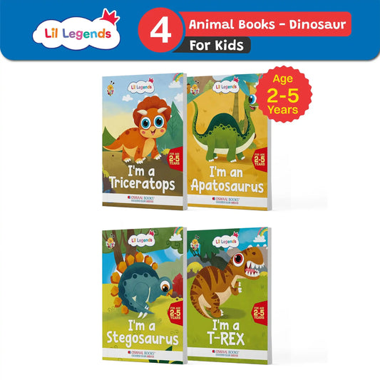 Oba Lil Legend Know Me Series (Fascinating Animal) (Set Of 4 Books)