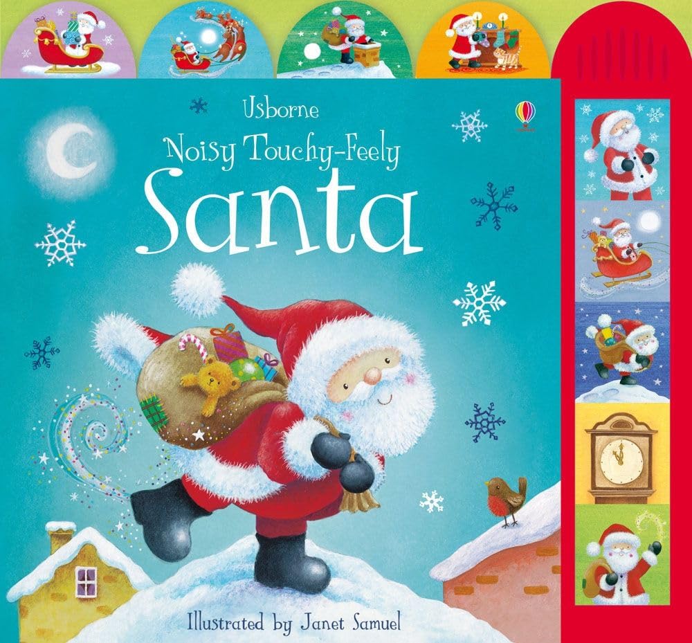 Noisy Touchy-Feely Santa Book