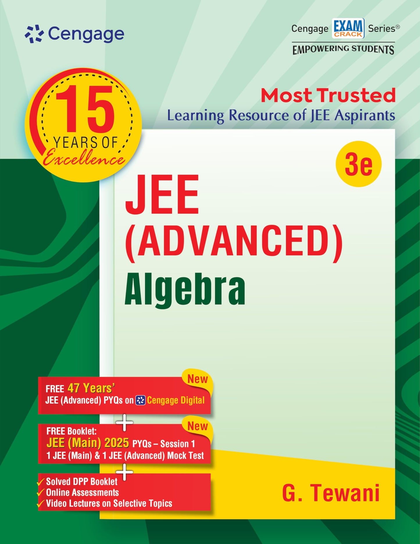 JEE (Advanced) Algebra (Book+DPP) (Edition3)