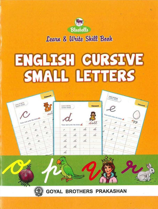 Gbp Bluebells English Cursive - Small Letters