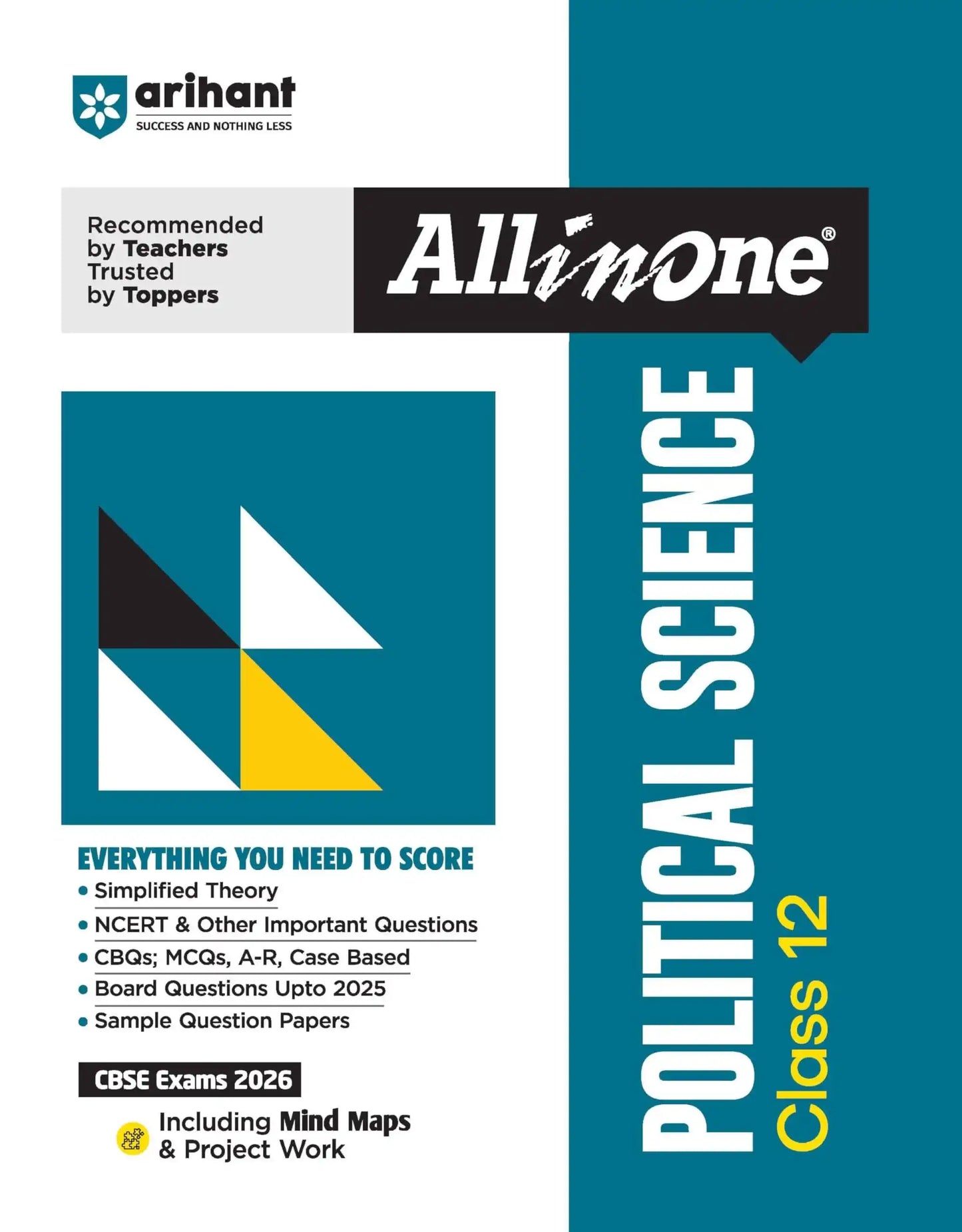 Arihant Aio Political Science Bk 12 [2026]