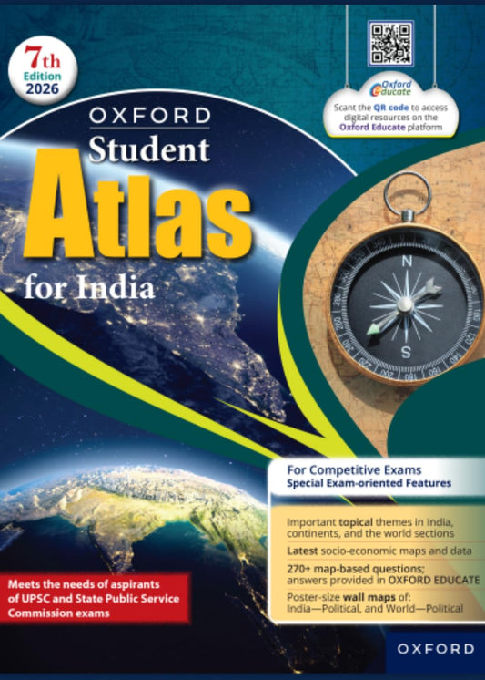Oxford Student Atlas For India 7th/Competitive Exams edition