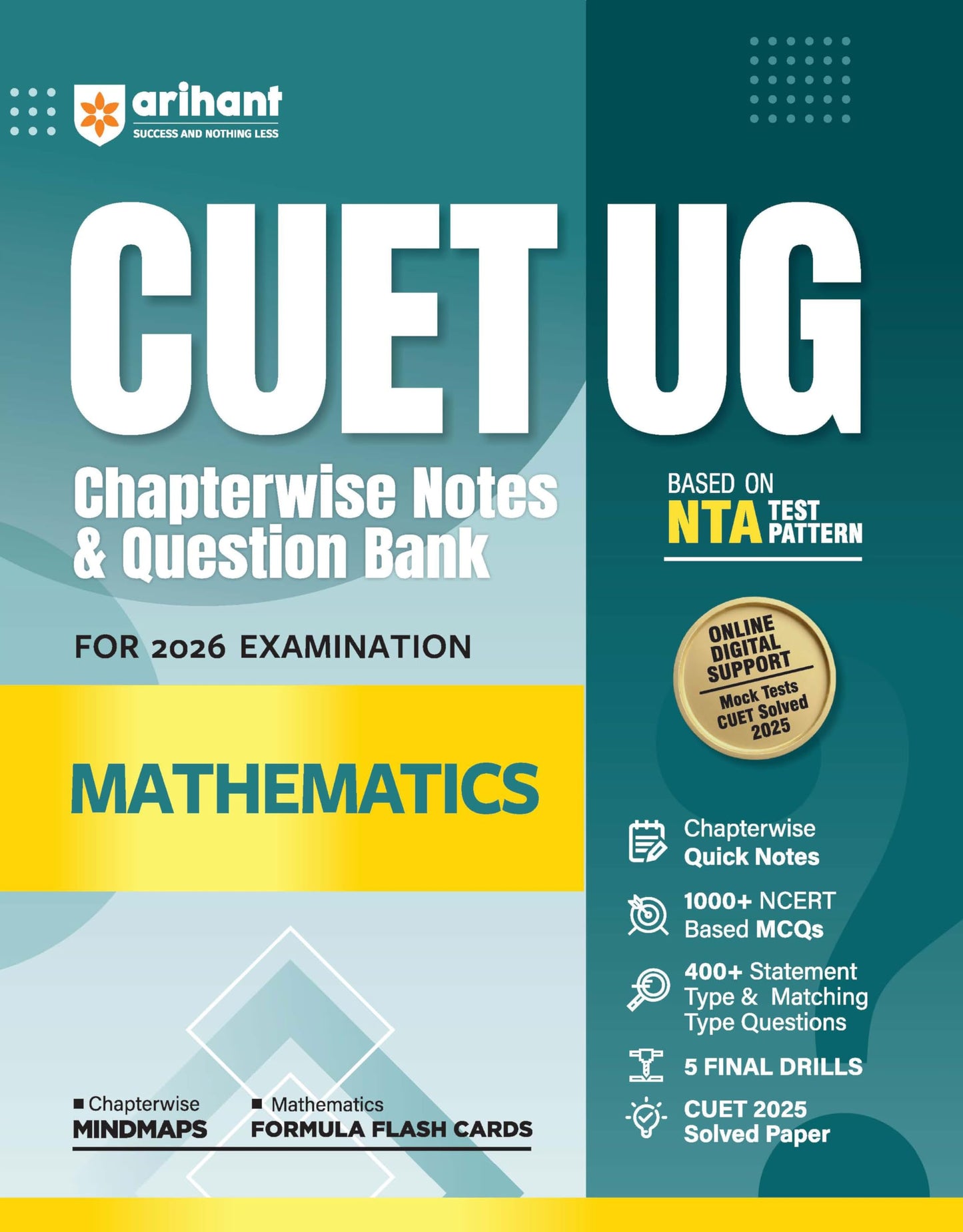 NTA CUET UG Mathematics Guide (E) (EditionIII)