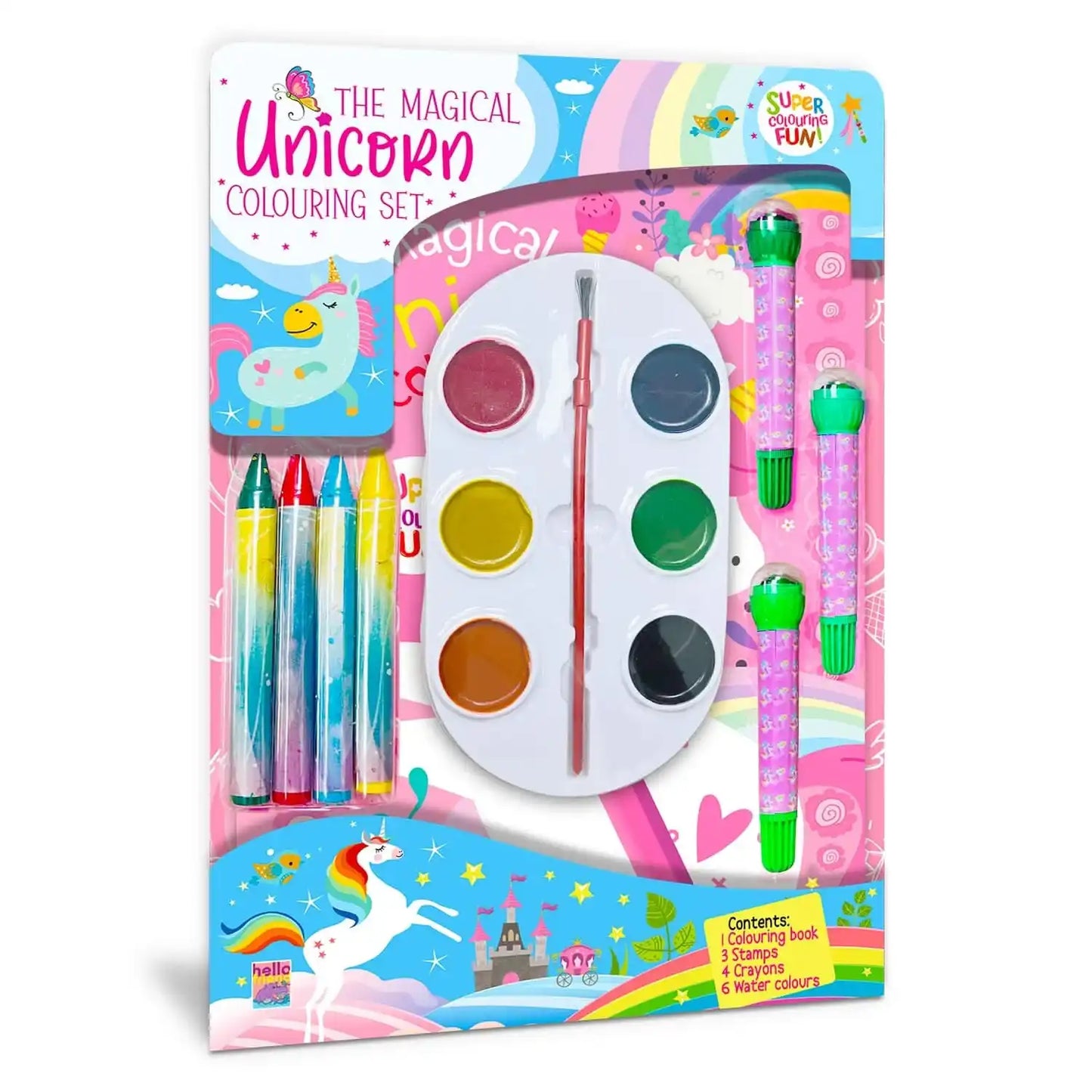 The Magical Unicorn Colouring Set