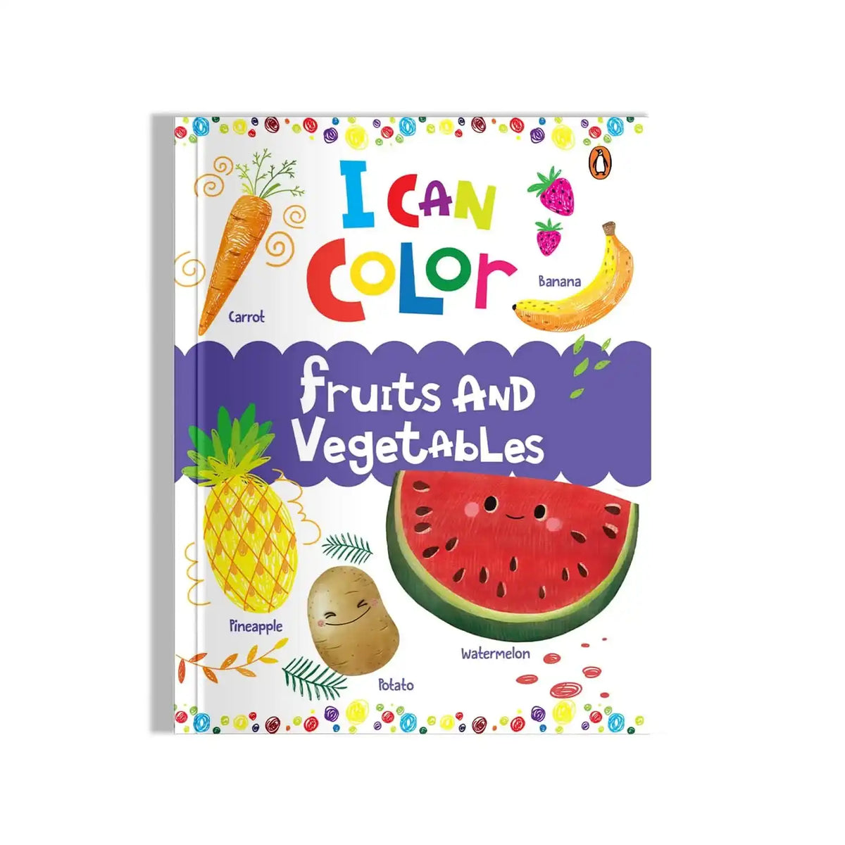 I Can Color: Fruits And Vegetables | Penguin | Oxford Bookstore ...