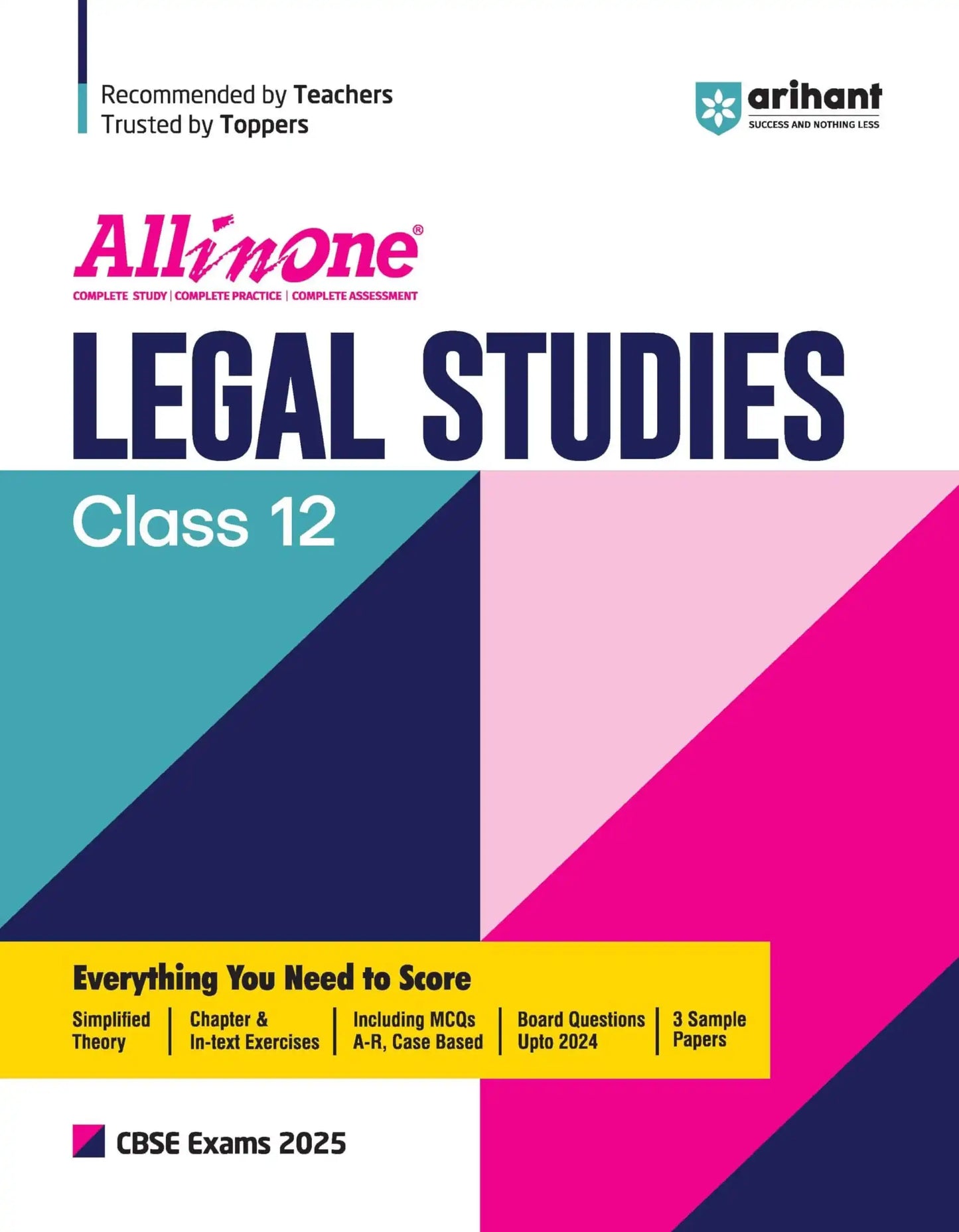 Arihant Aio Legal Studies Bk 12 [2025]