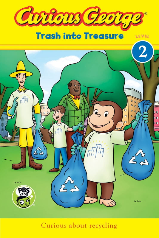 Curious George: Trash Into Treasure (Cgtv Reader)
