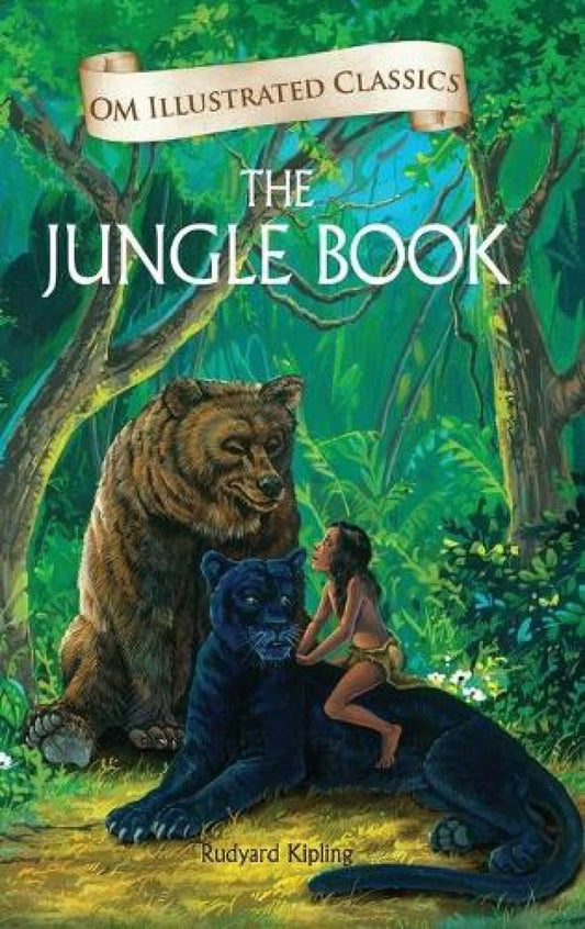 Children Classics - The Jungle Book - Illustrated Abridged Classics with Practice Questions (Om Illustrated Classics for Kids)