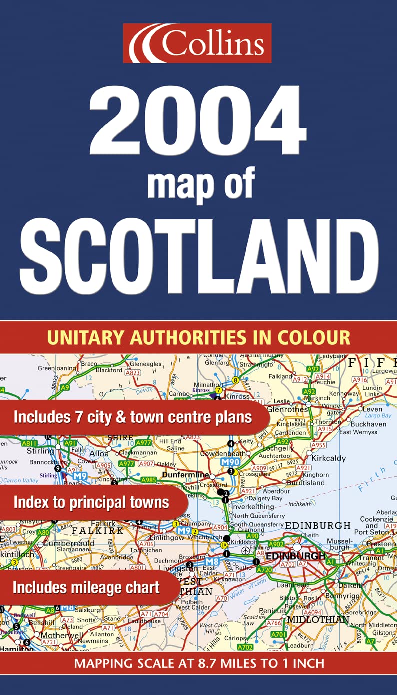 2004 Map Of Scotland