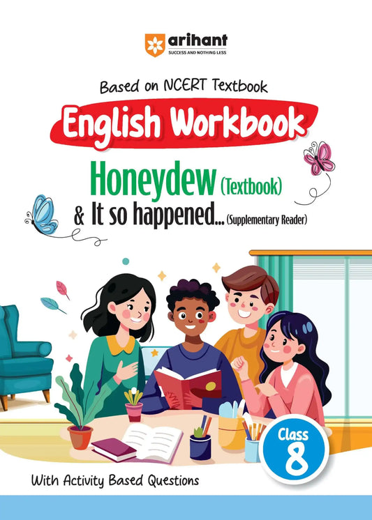 Arihant Ncert English W/B 8