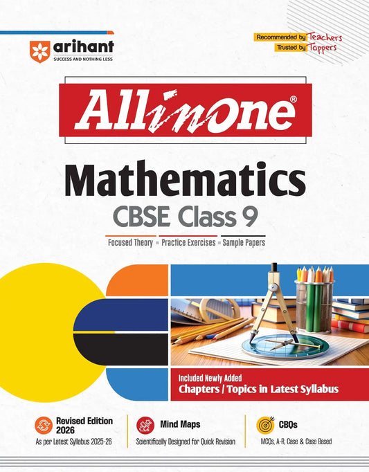 Arihant Aio Maths Bk 9 [2026]