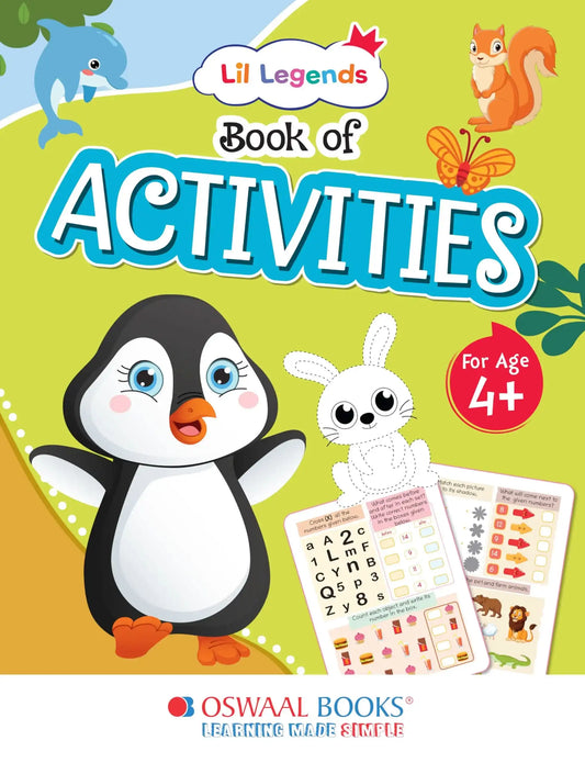 Oba Lil Legends Book Of Activities Age 4+