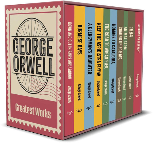 Box Set George Orwell Set Of 10 Books