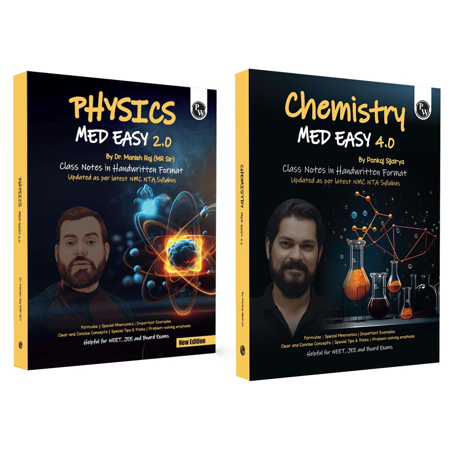 Pw Physics, Chemistry Handwritten Notes Combo