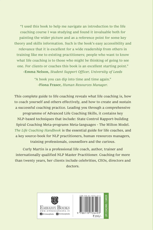 The Life Coaching  Handbook :  Everything You Need To Be An Effective Life Coach