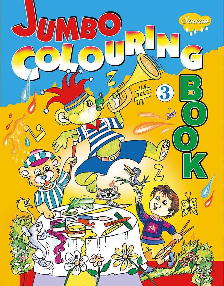 Jumbo Colouring Bk3