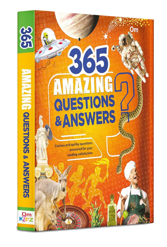 365 Amazing Questions and Answers: Facts for Kids on Science, History, Nature & More | Daily Knowledge-Building Book for Curious Minds | Fun Educational Activity for Ages 8+
