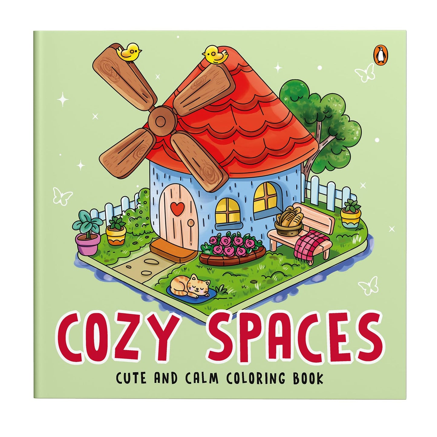 Cozy & Calm Coloring Books: Cozy Spaces