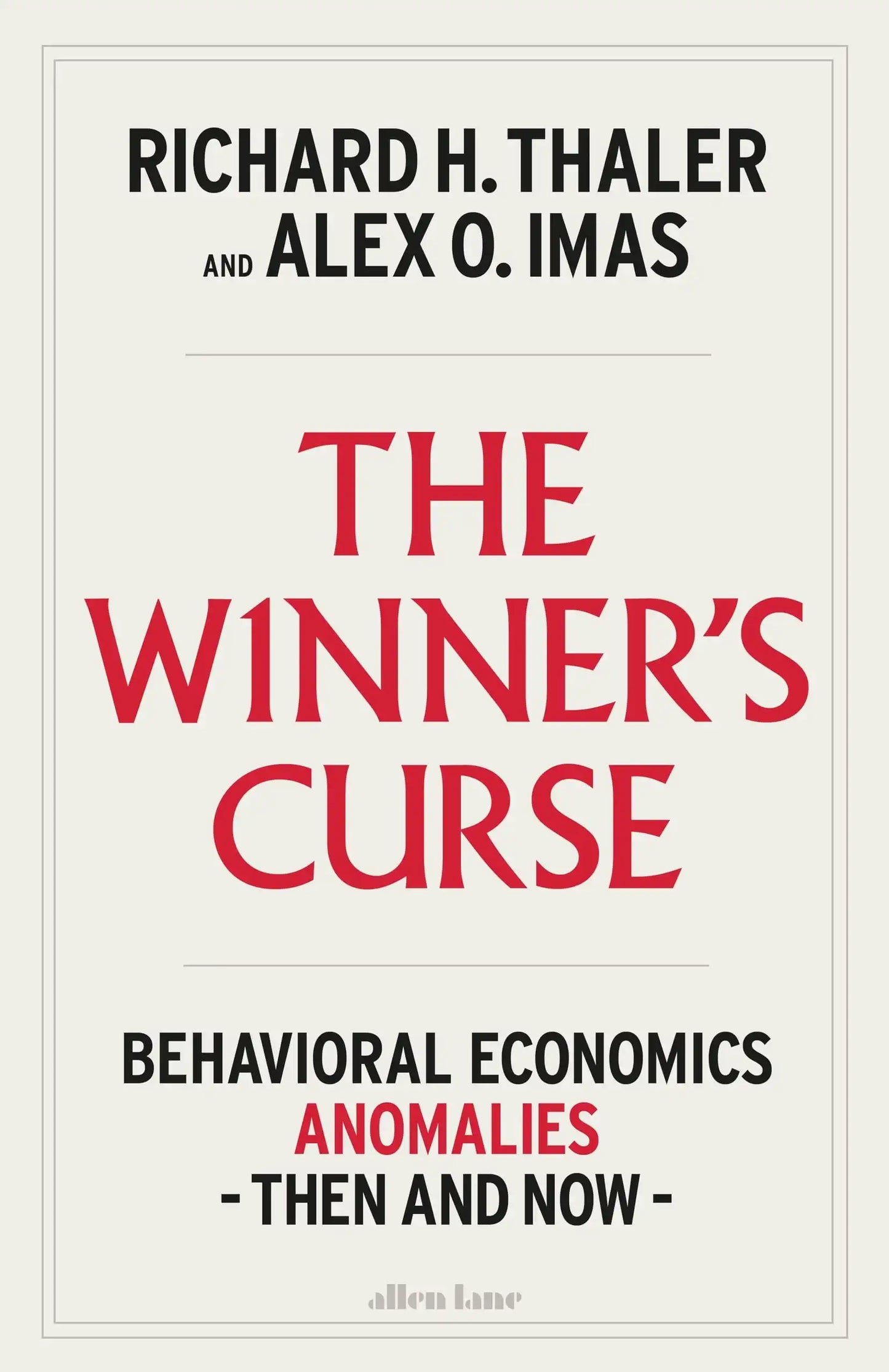 The Winner'S Curse