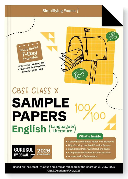 Opp Cbse Sqp English Lit & Lang Bk 10 (2026)