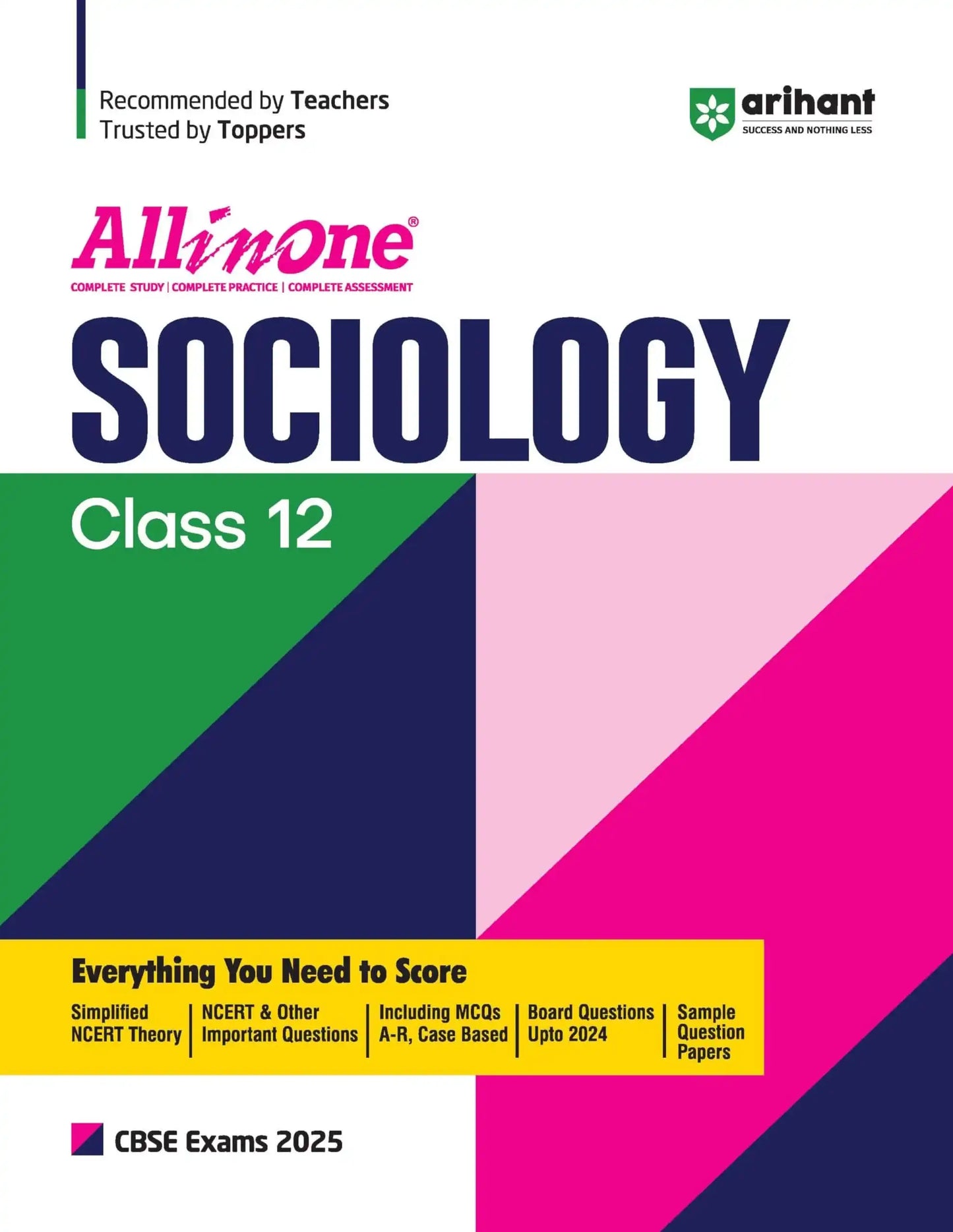 Arihant Aio Sociology Bk 12 [2025]