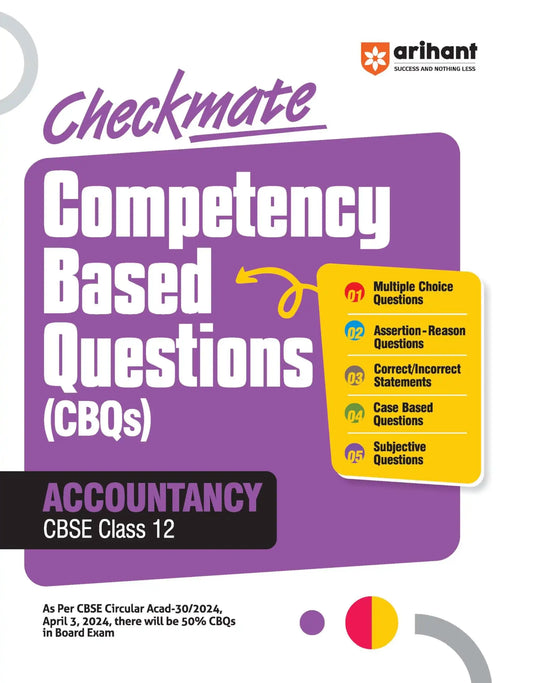 Arihant Checkmate Accounts Bk 12