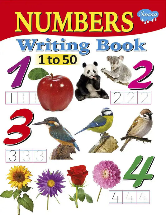 Numbers Writing Book 1 To 50