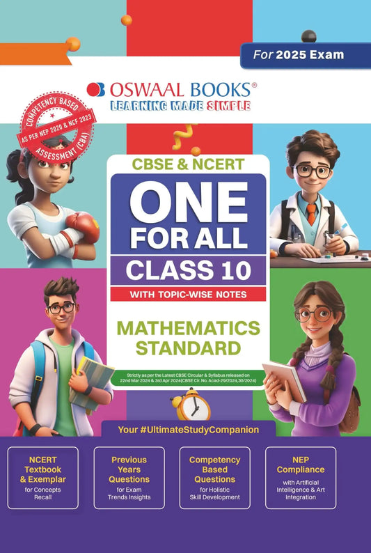 Oba Cbse One For All Math Standrad 10 (2025)