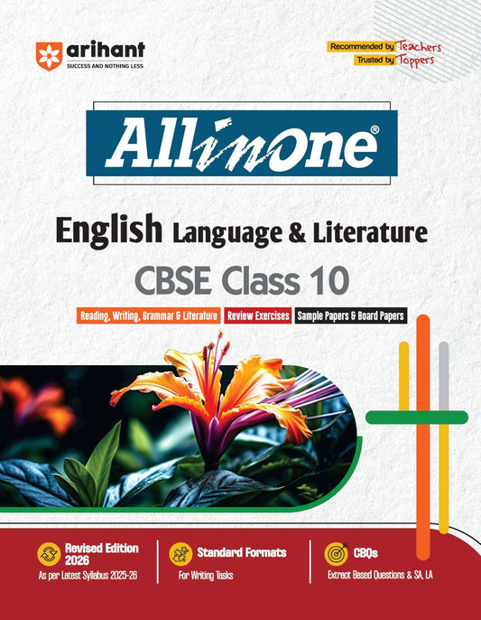 Arihant Aio Eng Lang & Lit Bk 10 [2026]