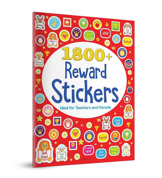 1800+ Reward Stickers - Ideal For Teachers And Parents : Sticker Book With Over 1800 Stickers To Boo