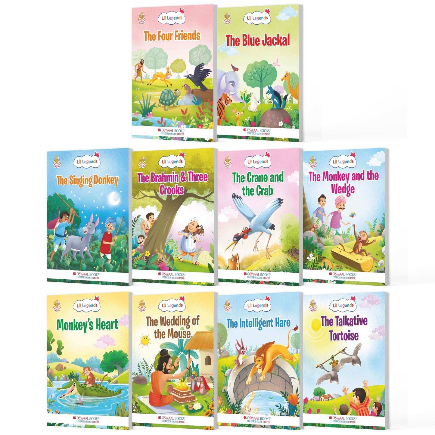 Oba Timeless Panchatantra Stories (Set Of 10 Books)
