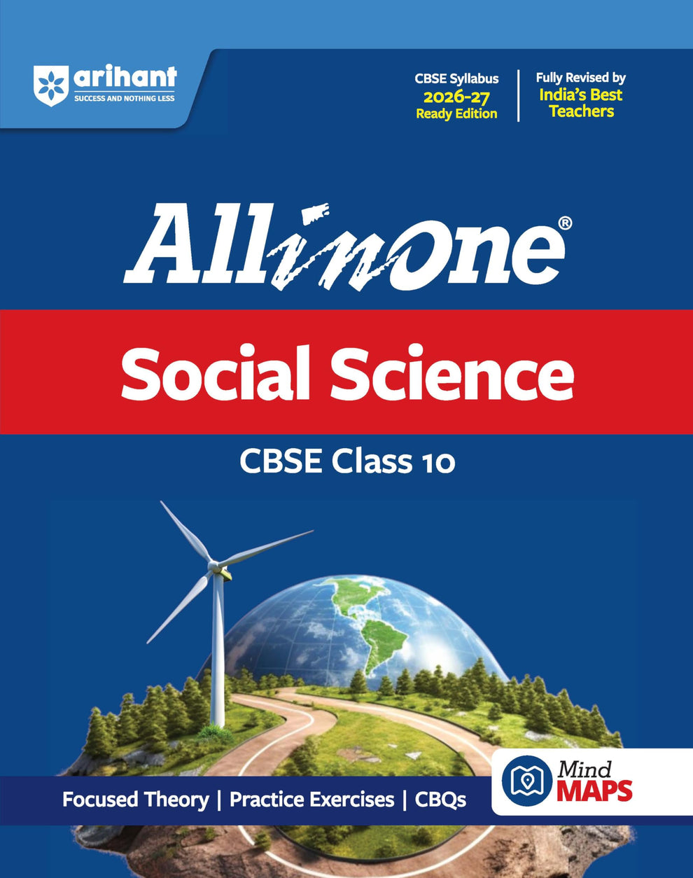 Arihant All in One Social Science Class 10 for CBSE Exam 2026-27 | NCE