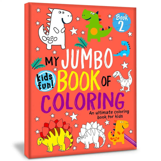 My Jumbo Book Of Coloring (Orange) Book 2
